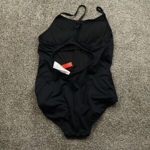 Baleaf Swimsuit Womens 40 Black One Piece UPF 50+ Athletic Back Swimwear